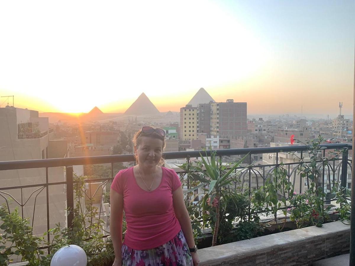 Draz pyramids view Bed&breakfast Kafret el-Gabal Zewnętrze zdjęcie