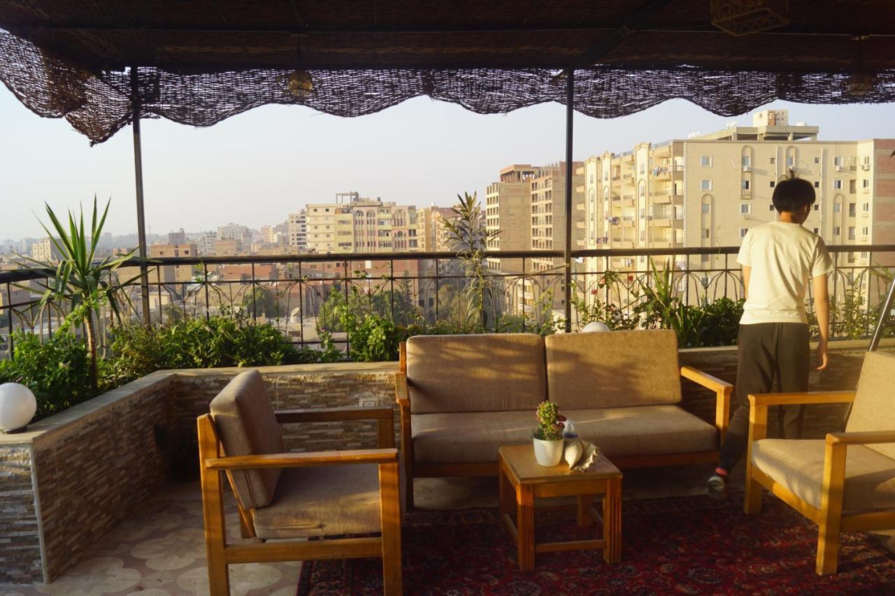Draz pyramids view Bed&breakfast Kafret el-Gabal Zewnętrze zdjęcie