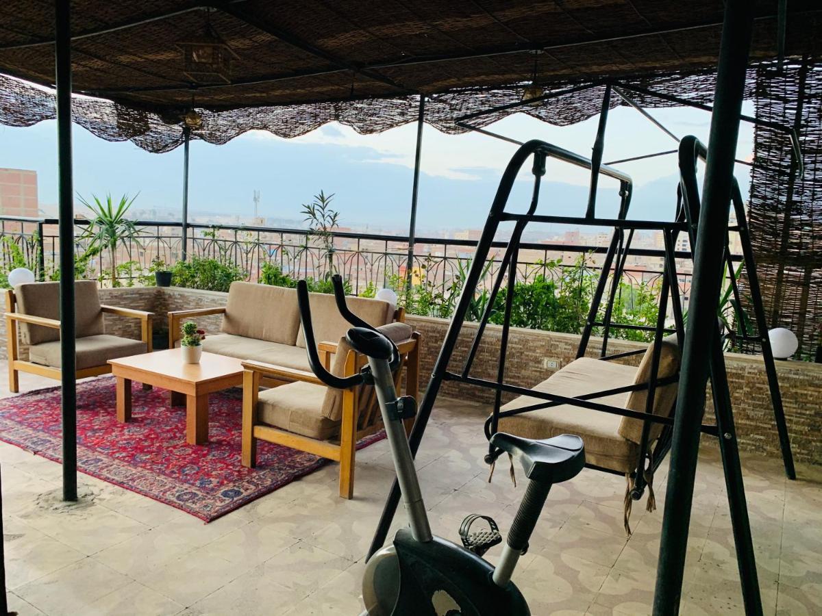 Draz pyramids view Bed&breakfast Kafret el-Gabal Zewnętrze zdjęcie