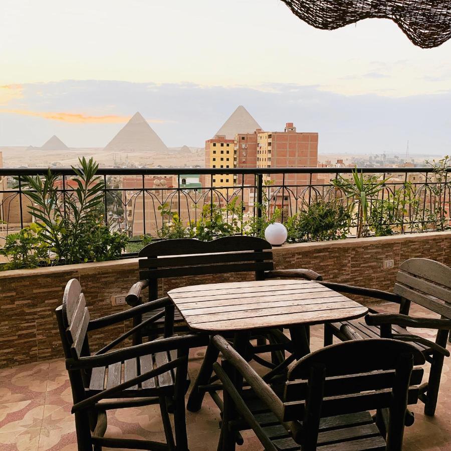 Draz pyramids view Bed&breakfast Kafret el-Gabal Zewnętrze zdjęcie