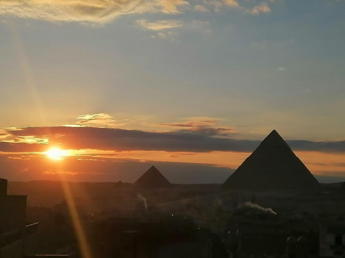 Draz pyramids view Bed&breakfast Kafret el-Gabal Zewnętrze zdjęcie